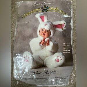 Tom Arma White Rabbit Snowshoe Hare Halloween Costume Size 12-18 Months